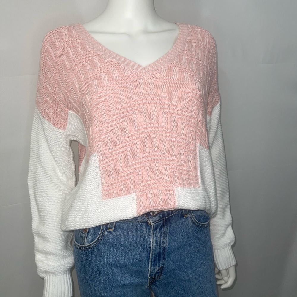 Bcbgeneration Oversized Patterned Sweater - image 3